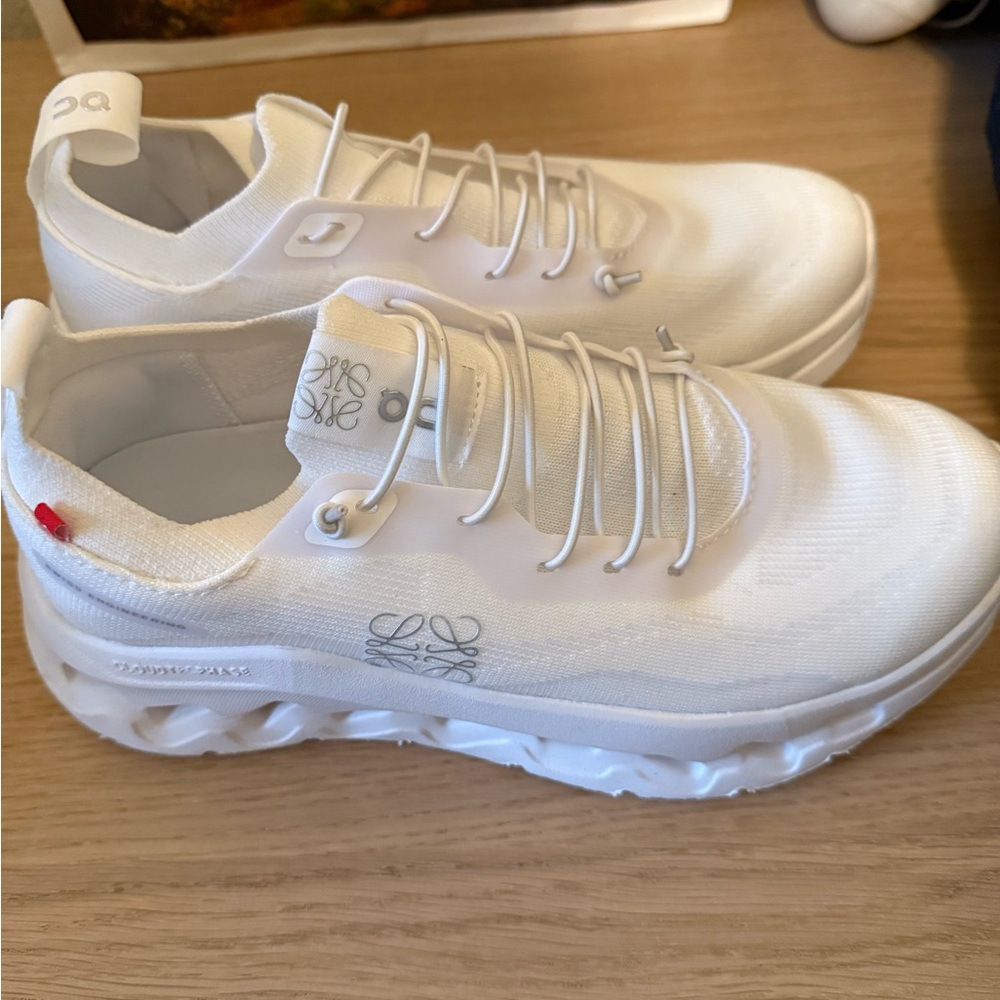 On Running x Loewe White Cloudtilit Shoes